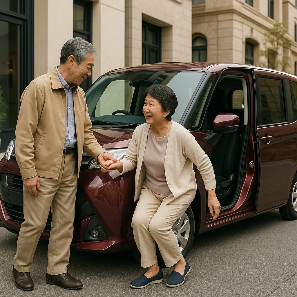 高齢者が乗り降りしやすいコンパクトカー