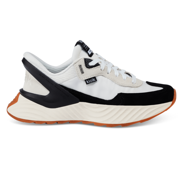 KIZIK Women’s Monacoのレトロデザインのハンズフリースニーカー