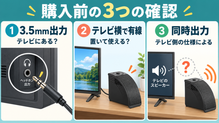 MIRAI SPEAKER Mini購入前の3つの確認ポイント