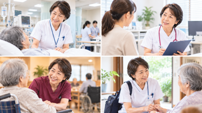 病院やクリニックなど看護師の働く場所の選択肢